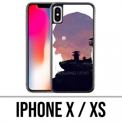 Coque iPhone X / XS - Walking Dead Ombre Zombies