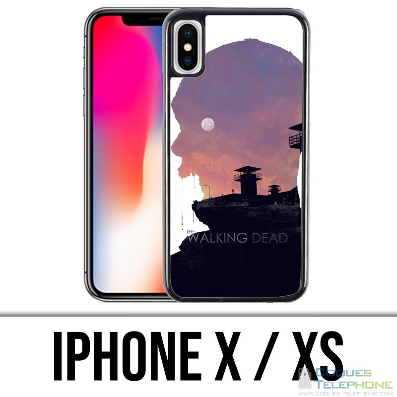 Funda iPhone X / XS - Walking Dead Ombre Zombies