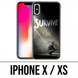 X / XS iPhone Hülle - Walking Dead Survive