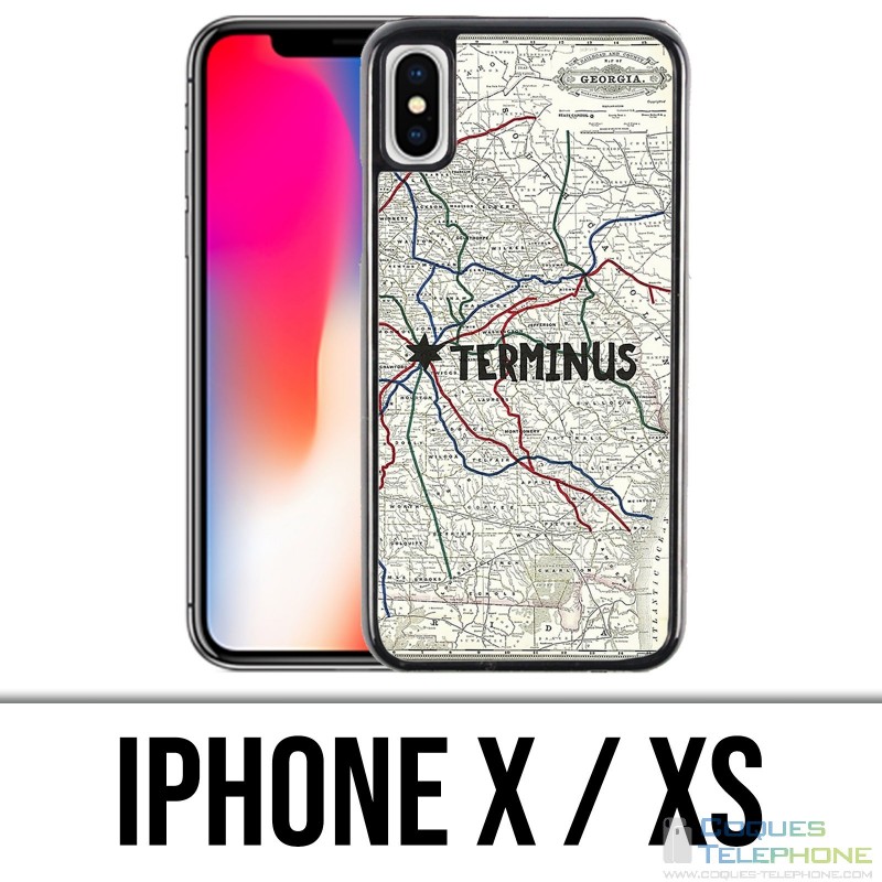 Funda iPhone X / XS - Walking Dead Terminus