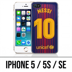 Coque iPhone 5 / 5S / SE - Messi Barcelone 10