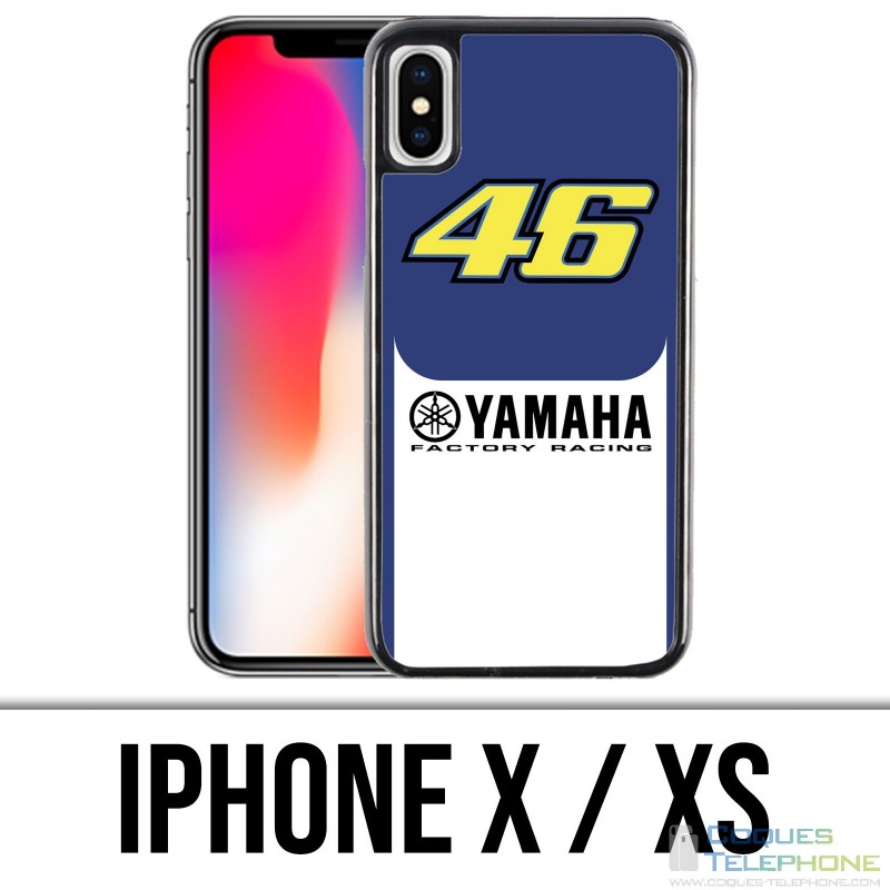 Coque iPhone X / XS - Yamaha Racing 46 Rossi Motogp