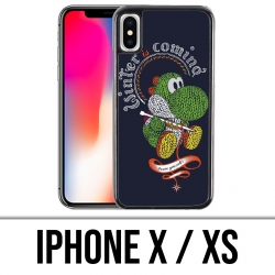 Coque iPhone X / XS - Yoshi Winter Is Coming