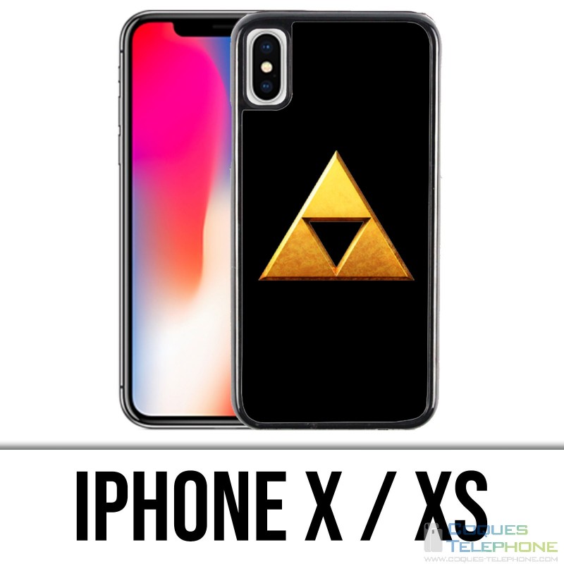 Coque iPhone X / XS - Zelda Triforce