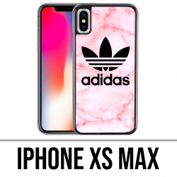Coque iPhone XS MAX - Adidas Marble Pink
