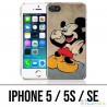 Coque iPhone 5 / 5S / SE - Mickey Moustache