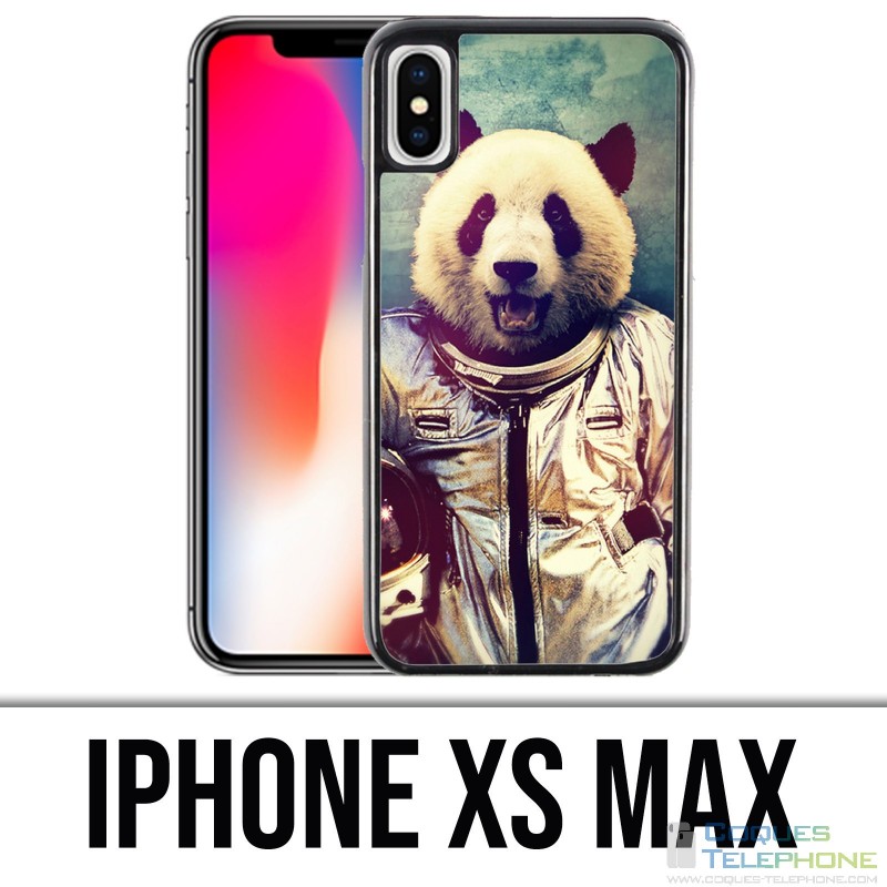 Coque iPhone XS MAX - Animal Astronaute Panda