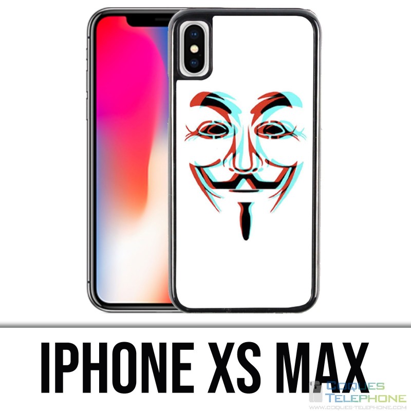 Coque iPhone XS Max - Anonymous