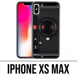 Coque iPhone XS Max - Appareil Photo Vintage