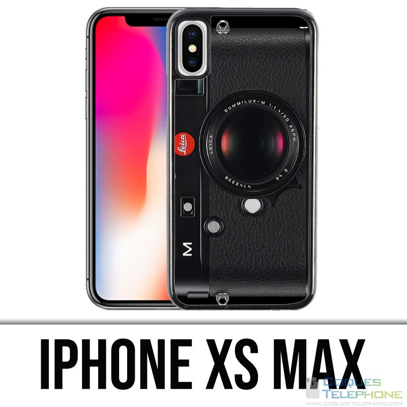 Custodia per iPhone XS Max - Macchina fotografica vintage