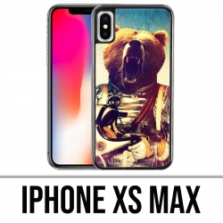 Coque iPhone XS MAX - Astronaute Ours