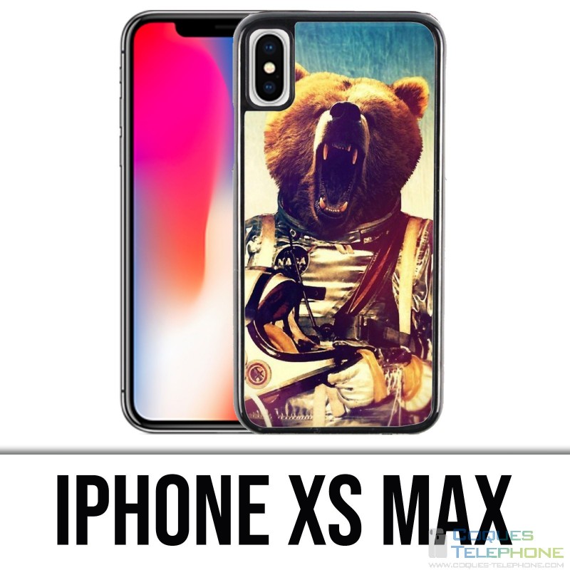 Coque iPhone XS MAX - Astronaute Ours