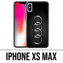 Custodia per iPhone XS Max - Logo Audi