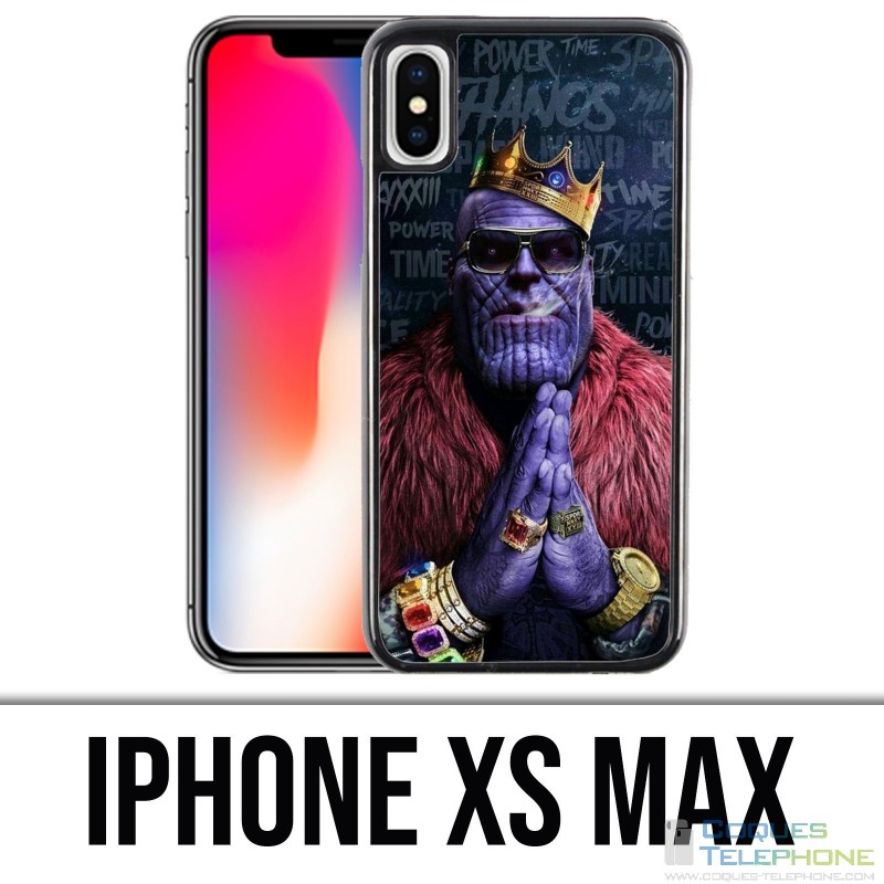 Coque iPhone XS MAX - Avengers Thanos King