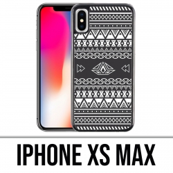 Coque iPhone XS MAX - Azteque Gris