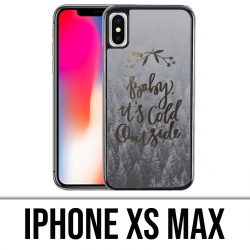 Funda iPhone XS Max - Bebé frío afuera
