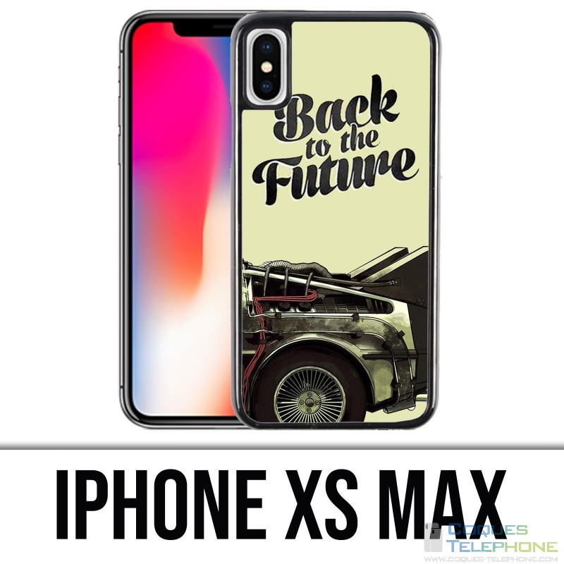 Funda iPhone XS Max - Regreso al futuro Delorean