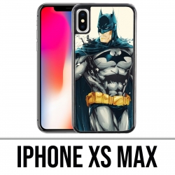 Coque iPhone XS MAX - Batman Paint Art