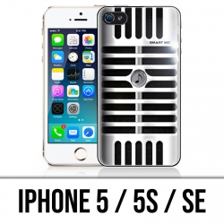 Funda para iPhone 5 / 5S / SE - Micrófono vintage