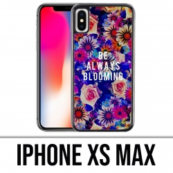 XS Max iPhone Hülle - Sei immer blühend