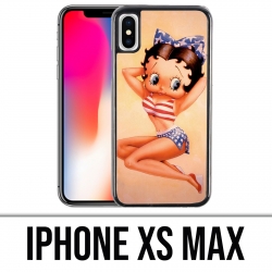 Coque iPhone XS MAX - Betty Boop Vintage