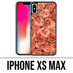 Coque iPhone XS Max - Bouquet Roses