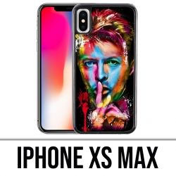 Coque iPhone XS MAX - Bowie Multicolore