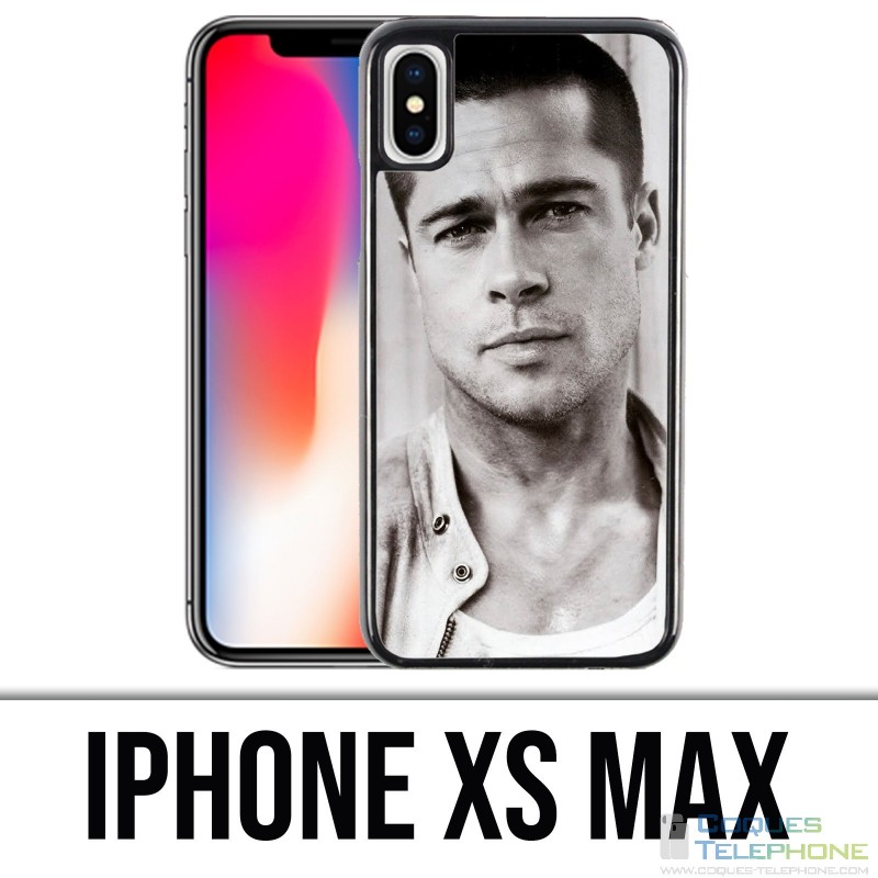 Coque iPhone XS MAX - Brad Pitt