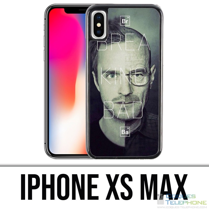 Coque iPhone XS MAX - Breaking Bad Visages