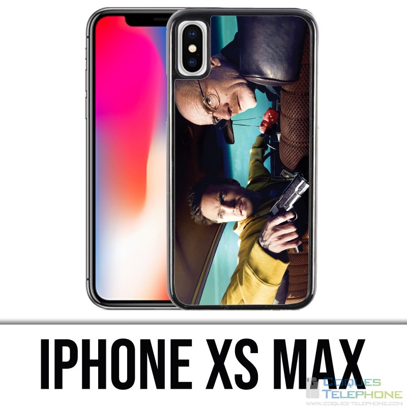 Coque iPhone XS MAX - Breaking Bad Voiture