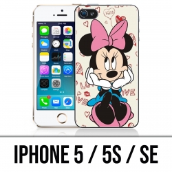 Coque iPhone 5 / 5S / SE - Minnie Love