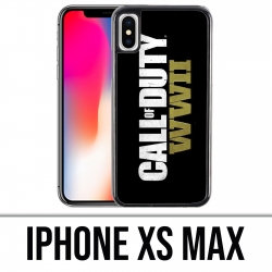 Custodia per iPhone XS Max - Logo Call Of Duty Ww2