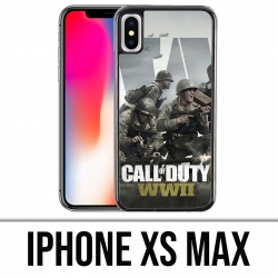 Coque iPhone XS MAX - Call Of Duty Ww2 Personnages