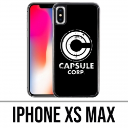 Coque iPhone XS MAX - Capsule Corp Dragon Ball