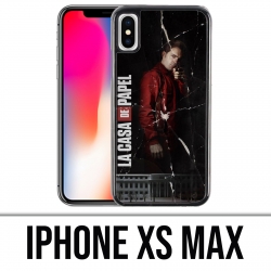 Coque iPhone XS MAX - Casa De Papel Berlin Masque Split