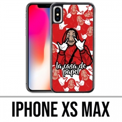 Carcasa iPhone XS Max - Dibujos animados Casa De Papel