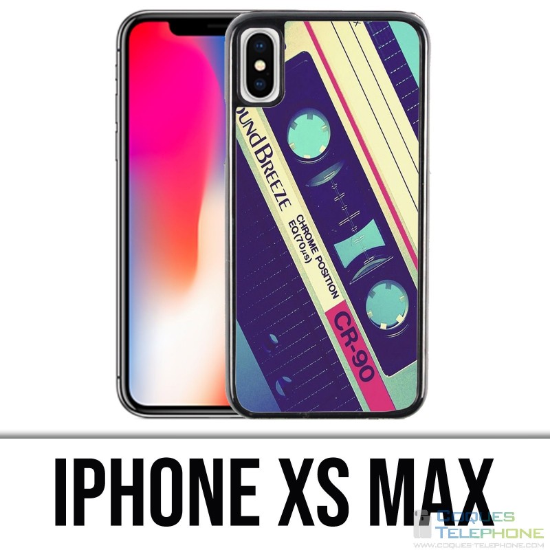 Funda para iPhone XS Max - Casete de audio Breeze Sound