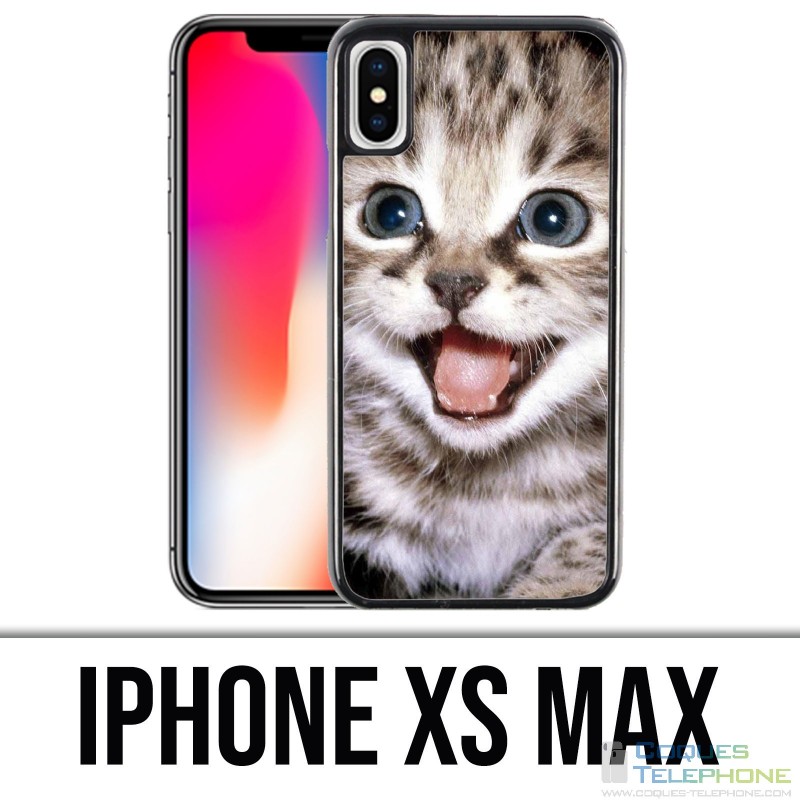 Coque iPhone XS MAX - Chat Lol