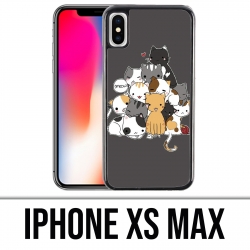XS Max iPhone Hülle - Chat Meow