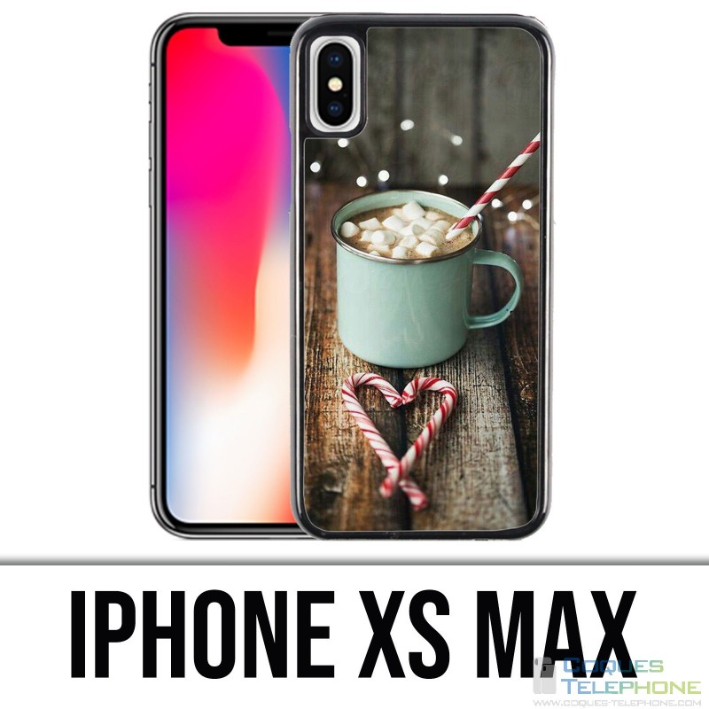 Custodia iPhone XS Max - Marshmallow cioccolata calda