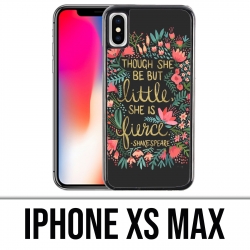 Custodia per iPhone XS Max - Citazione di Shakespeare