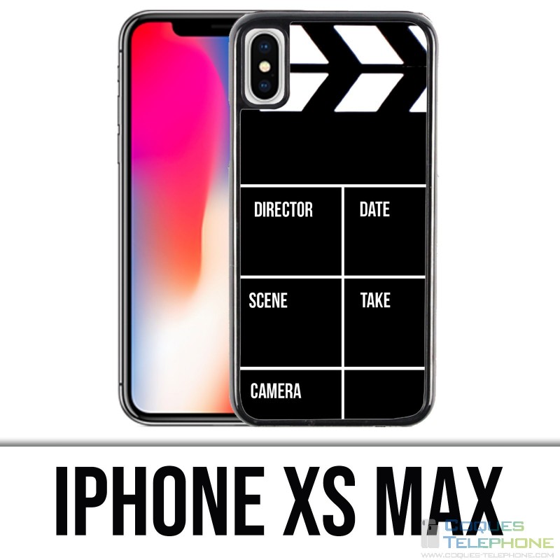 Coque iPhone XS Max - Clap Cinéma