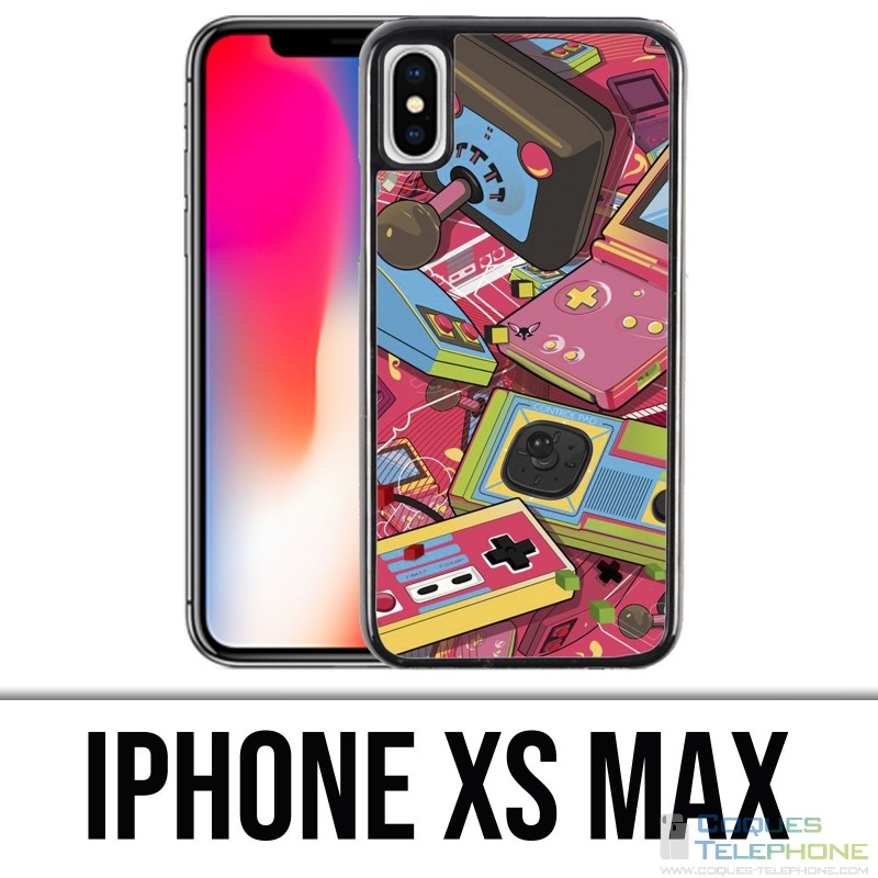 Funda iPhone XS Max - Consolas Retro Vintage
