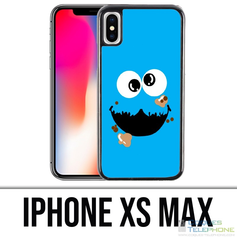 Coque iPhone XS Max - Cookie Monster Face