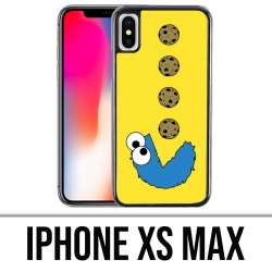 XS Max iPhone Case - Cookie Monster Pacman