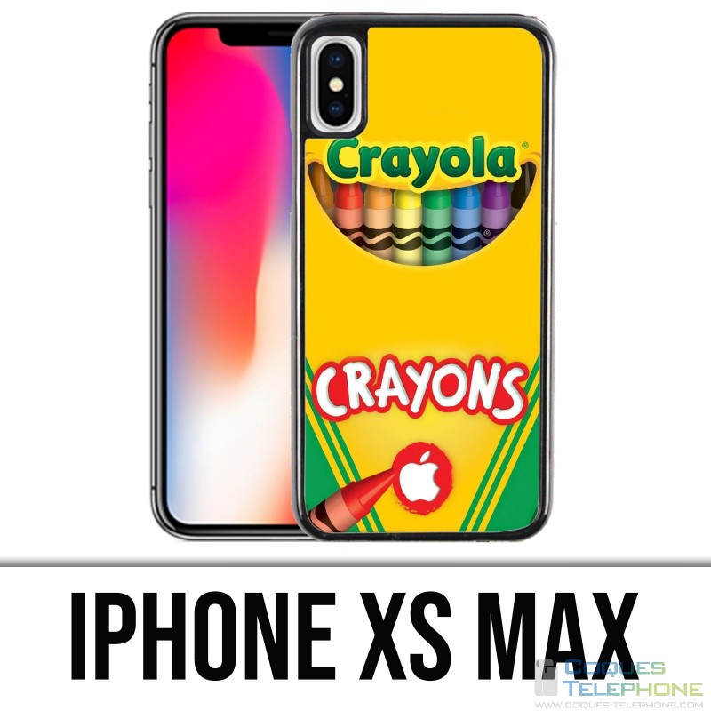 Coque iPhone XS MAX - Crayola
