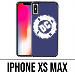 Coque iPhone XS MAX - Dc Comics Logo Vintage