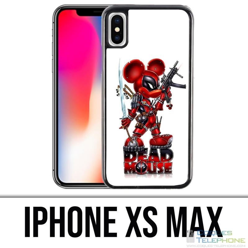 Coque iPhone XS MAX - Deadpool Mickey