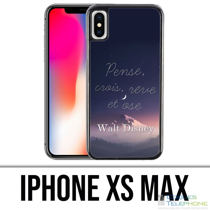 Funda iPhone XS Max - Cita Disney Piensa Piensa Reve