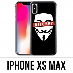 Coque iPhone XS Max - Disobey Anonymous
